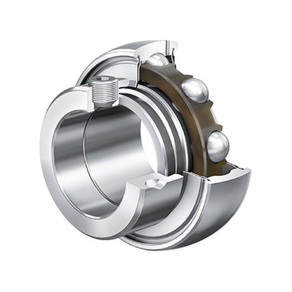 INA GRAE50XLNPPB Metric Spherical Outer Bearing Insert with P Seals and Eccentric Collar 50x90x43.8mm