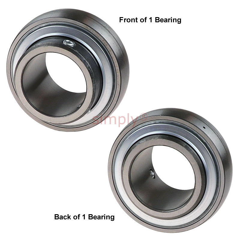 INA GY1112KRRBAS2/V Imperial Spherical Outer Bearing Insert with R Seals and Grub Screws 44.45x85x49.2mm
