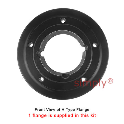 Major Branded F60H/F60F Inner/Outer Facing Taper Bores Type Tyre Drive Coupling Assembly with Fire Resistant Antistatic (F.R.A.S) Tyre