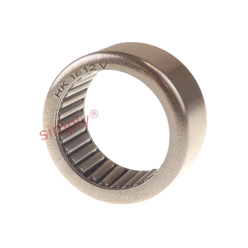 Budget HK1812V Drawn Cup Open End Type Full Complement Needle Roller Bearing 18x24x12mm