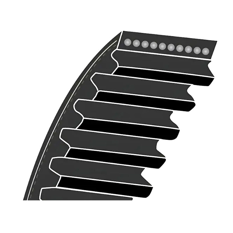 HTD186-6-62 Major Brand Synchronous Belt 6mm Wide 3mm Pitch 62 Teeth