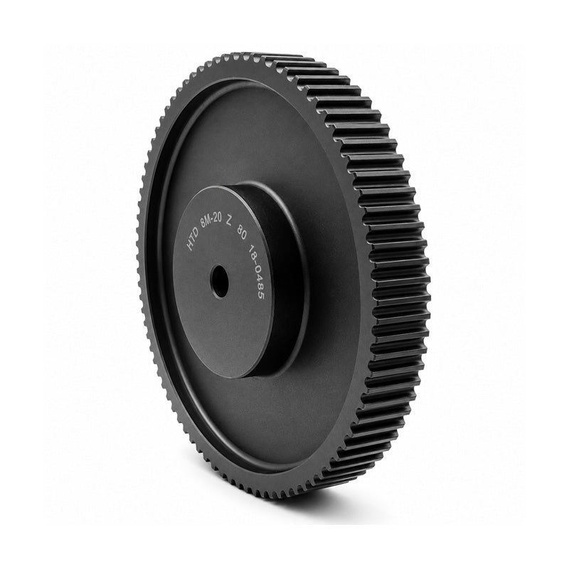 P72-H-150 - 1/2 inch Pitch 72 Tooth Pilot Bored Cast Iron Timing Pulley for 1-1/2 inch Wide Belts