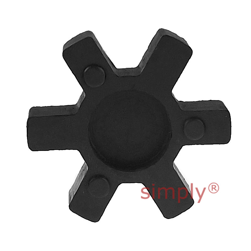 Major Branded L110B/L110B Pilot Bored Jaw Coupling Assembly Max Bore 42mm with Nitrile Rubber Insert