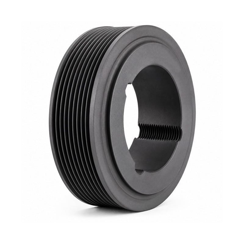 PowerDrive 40J12 Pilot Bore Polyvee Belt Pulley 40mm Pitch Diameter 12 Grooves - Allow 2-3 Days