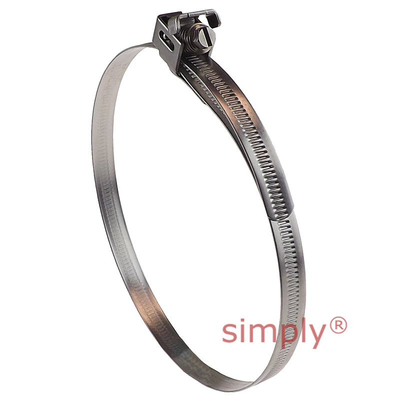 CAS275SS 304 Stainless Steel Jubilee Quick Release Captive Strap Adjustment Range 50mm - 275mm Band Width 11mm