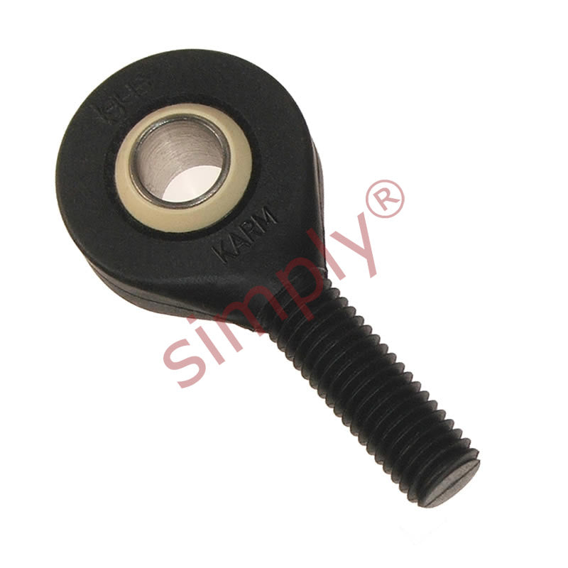 igubal KALM06MH Left Hand Male Plastic Rod End 6mm Bore M6 Thread with Metal Insert