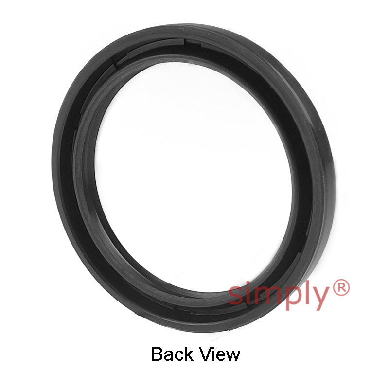 27x34x4mm Nitrile Rubber Douple Lip Rotary Shaft Oil Seal Springless Design KC Style