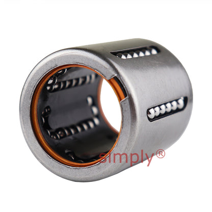 Budget KH06PP Relubricatable Closed Linear Ball Bushing Sealed with Contact Seals 6x12x22mm