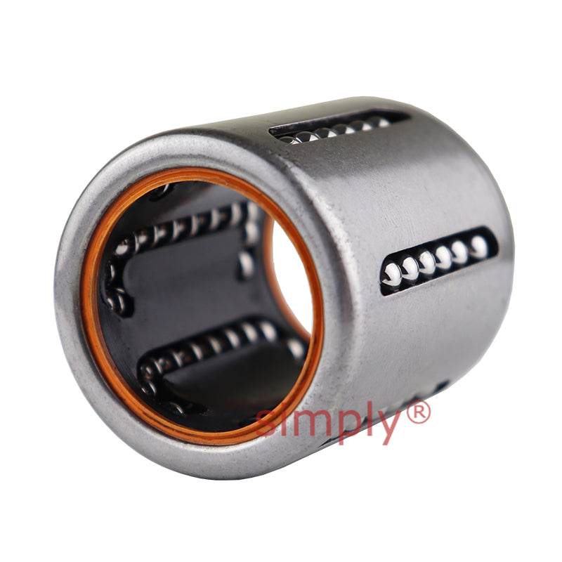 Budget KH06PP Relubricatable Closed Linear Ball Bushing Sealed with Contact Seals 6x12x22mm
