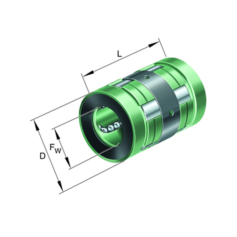 INA KN20-PP Linear Ball Bearing 20x32x45mm - Allow 1-2 Days - Contact Us For Faster Delivery