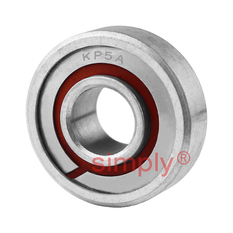 Major Branded KP5AX Rubber Sealed Deep Groove Ball Bearing 5/16x13/16x9/32 inch