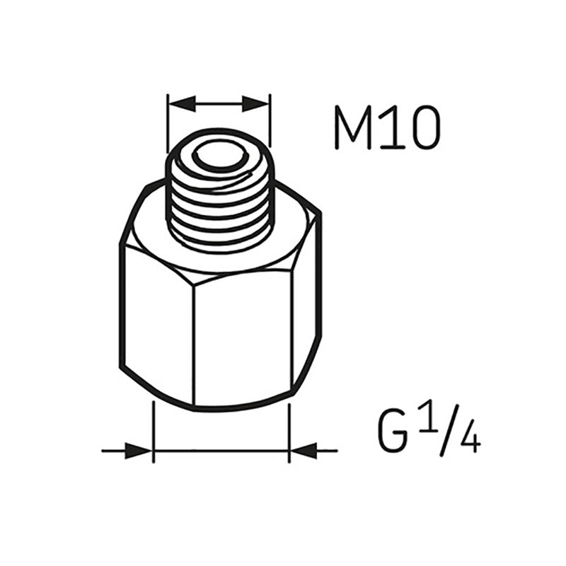 SKF LAPN10 Nipple G1/4 - M10 