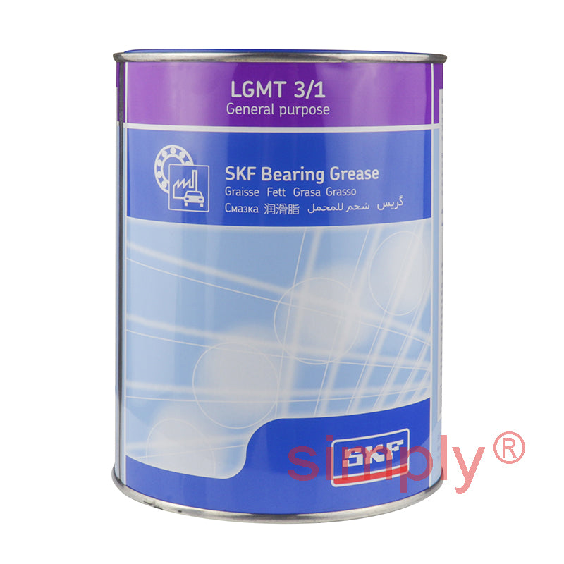 SKF LGMT3 1kg Can General Purpose Industrial and Automotive Grease 