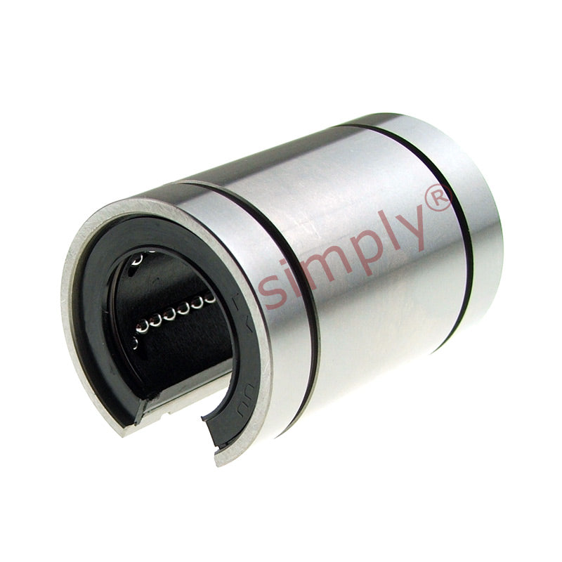 LM80UUOP Open Linear Ball Bushing with Rubber Seals 80x120x140mm