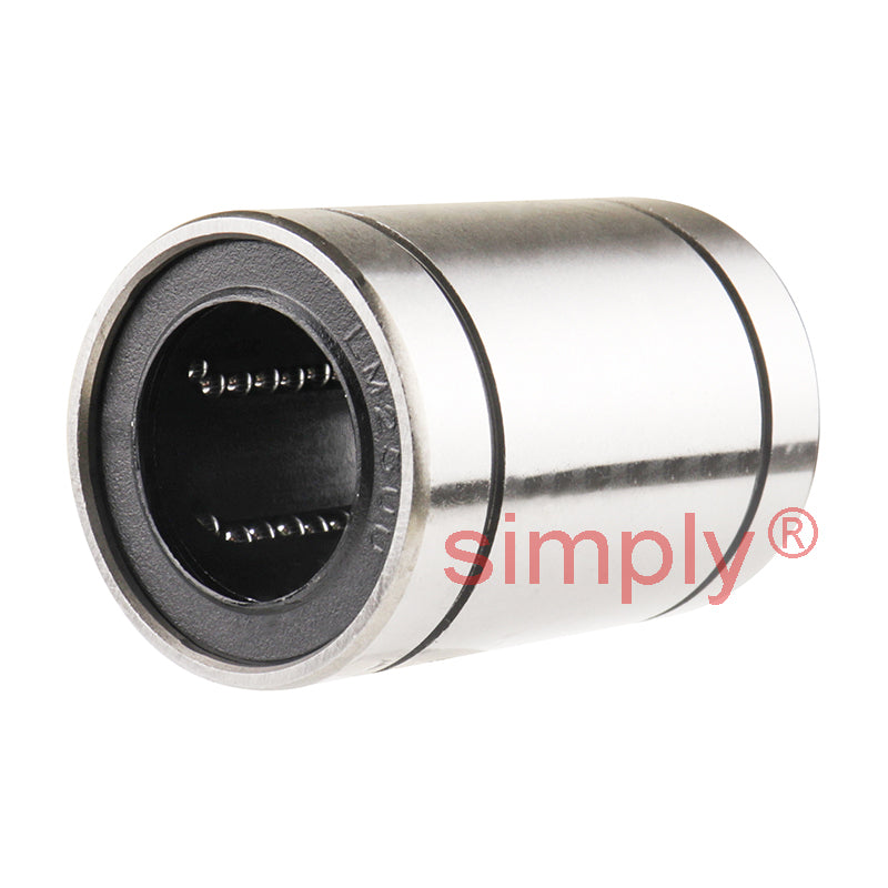 LM25UU Closed Linear Ball Bushing with Rubber Seals 25x40x59mm