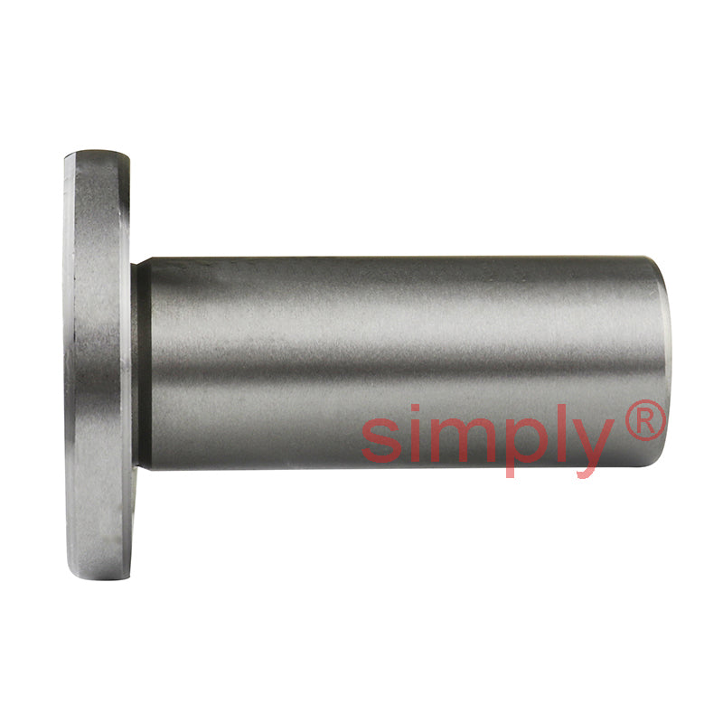 LMF12LUU Long Series Metric Round Flanged Linear Ball Bushing 12x21x57mm