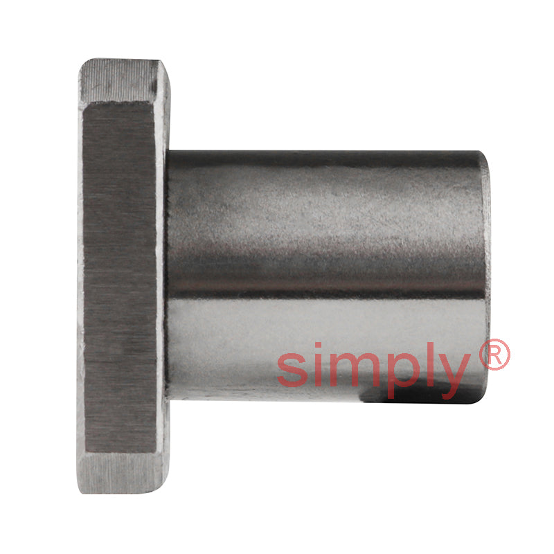 LMK6UU Metric Square Flanged Linear Ball Bushing 6x12x19mm