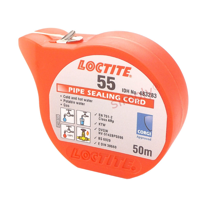 Loctite 55 Pipe Sealing Cord 50m Cord