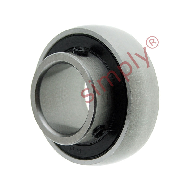 K002 Metric Grub Screw Type Bearing Insert with 15mm Bore 32mm Outside Dia