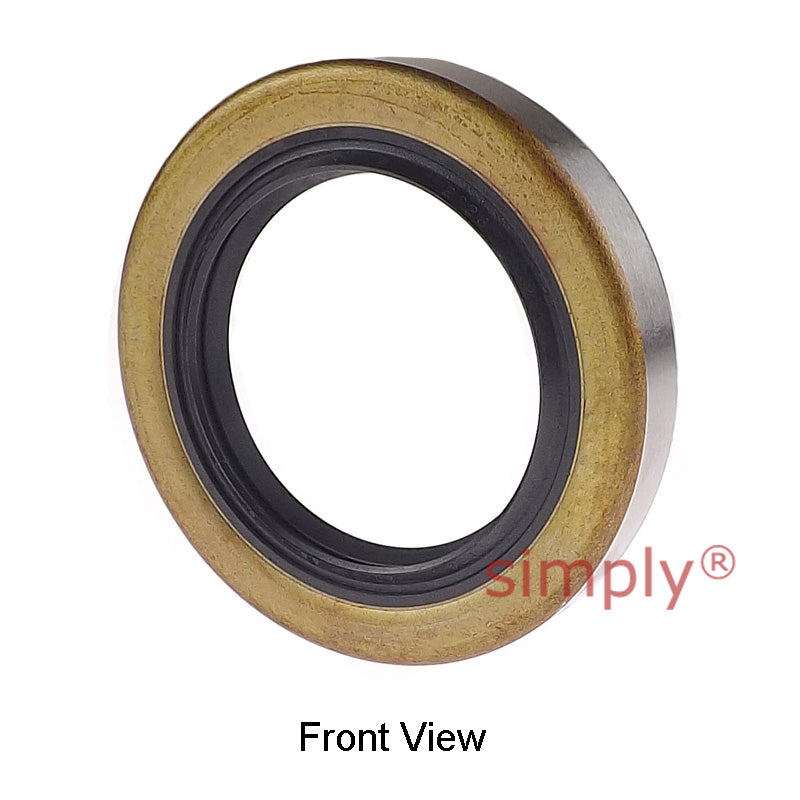 28x38x4mm Metal Cased Nitrile Rubber Single Lip Rotary Shaft Oil Seal Springless Design VB Style