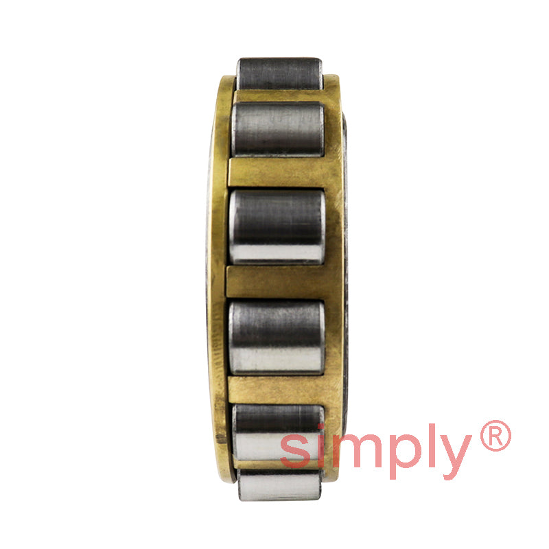 N206EMC3 Single Row Cylindrical Roller Bearing Brass Cage Extra Load 30x62x16mm