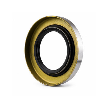 NAK 2.25x3x0.375 inch Metal Cased Nitrile Rubber Double Lip Rotary Shaft Oil Seal with Garter Spring TB - Allow 7-10 Days