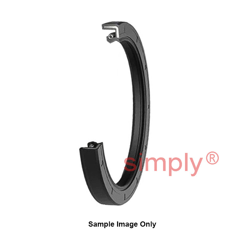NAK 41x63x6mm Nitrile Rubber Single Lip Rotary Shaft Oil Seal with Garter Spring SC