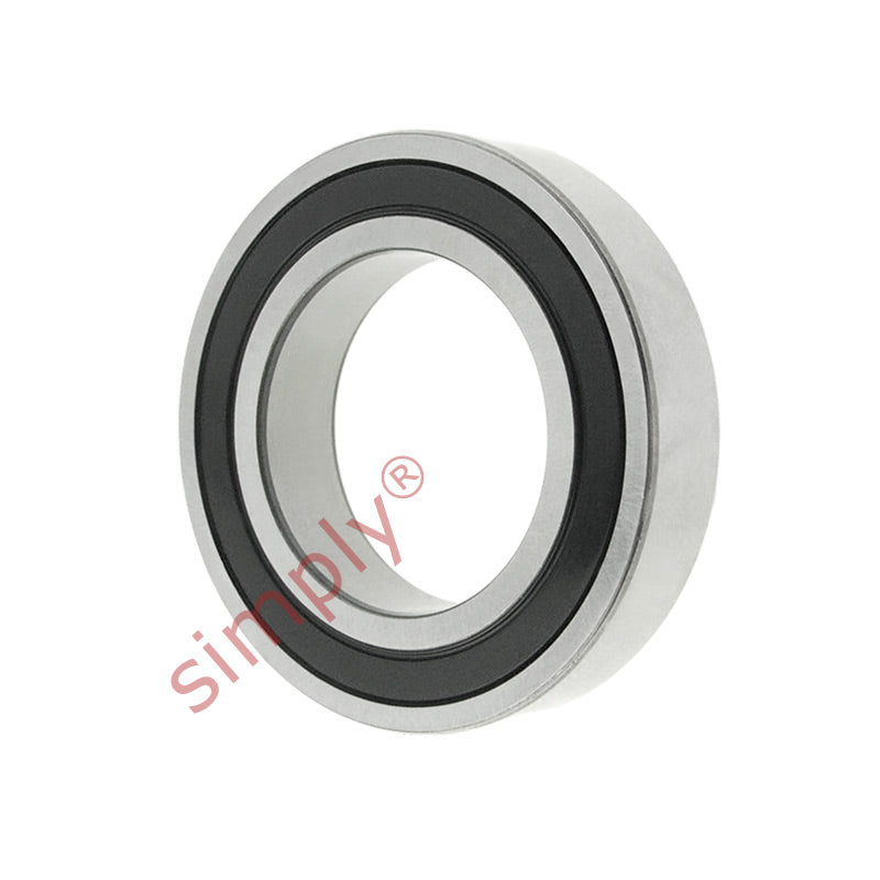 W618012RSW7 Budget Rubber Sealed Thin Section Stainless Steel Deep Groove Ball Bearing 12x21x7mm