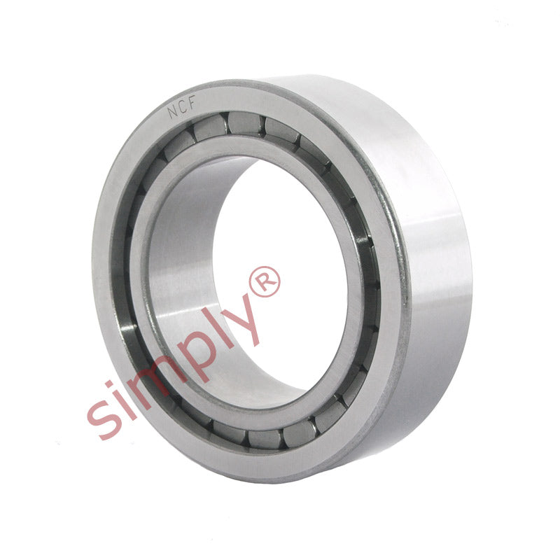 NCF2208V Full Complement Cylindrical Roller Bearing 40x80x23mm