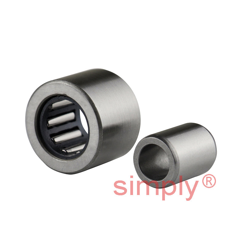 NKI10/20 Budget Needle Roller Bearing / Shaft Sleeve 10x22x20mm