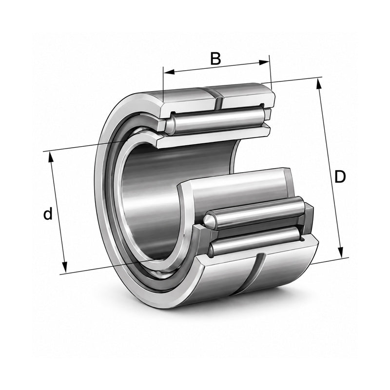 INA NKI95/36 Machined Needle Roller Bearing 95x125x36mm - Allow 1-2 Days - Contact Us For Faster Delivery
