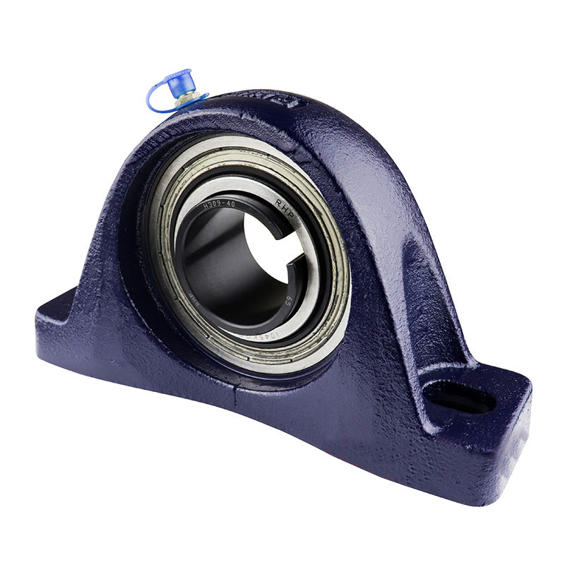 RHP NP1040-1-1/4K Two Bolt Cast Iron Pillow Block and 1-1/4 Bore Taper Insert with Sleeve and Lock Nut
