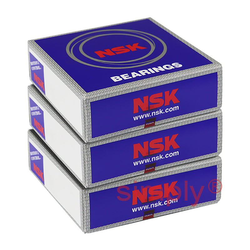 NSK 7910CTRDUDLP3 Super Precision Angular Contact Spindle Bearing 50x72x12mm (Set of 3)