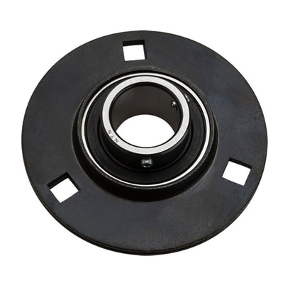 NTN ASPF201 Round 3 Bolt Pressed Steel Bearing Housing with 12mm Insert - Allow 2-3 Days