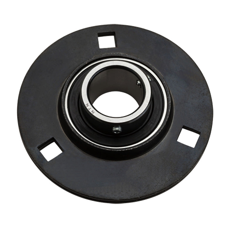 NTN ASPF204 Round 3 Bolt Pressed Steel Bearing Housing with 20mm Insert - Allow 2-3 Days