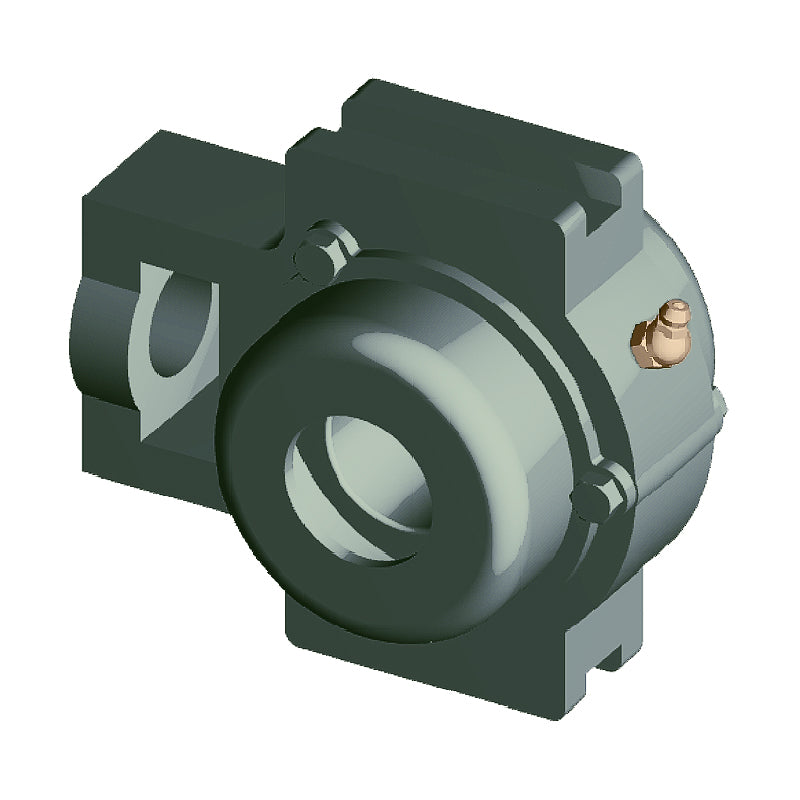 NTN C-UCTX06-104D1 Imperial Cast Iron Take Up Unit with 1-1/4 inch Bore Bearing Unit with Cast Iron Cover - Open Version - Allow 2-3 Days