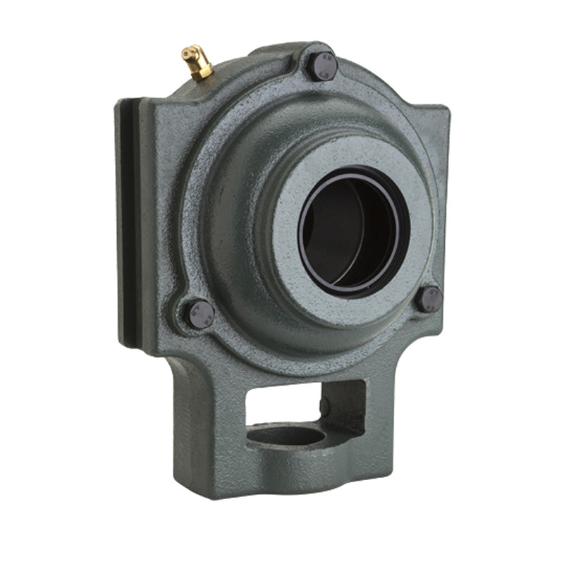 NTN CM-UKT319ED1/HE2319X Imperial Cast Iron Take Up Unit with Cast Iron Cover - Closed Version - Insert and Adaptor Sleeve Fits 3-1/4 inch Shaft - Allow 2-3 Days
