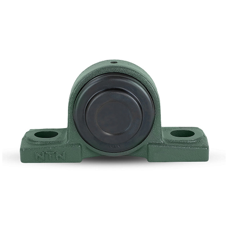 NTN SM-UCP201-008D1 Imperial Cast Iron Two Bolt Pillow / Plummer Block Housing with 1/2 inch Bore Insert with Steel Plate Cover - Closed Version - Allow 2-3 Days