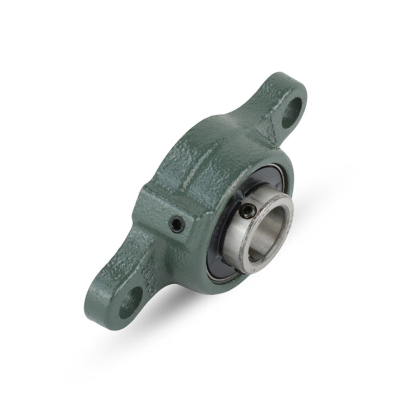 NTN UCFE201D1 Metric Ductile Cast Iron Two Bolt Rhombus Flange Housing 12mm Bore Insert - Allow 2-3 Days
