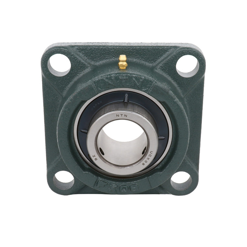 NTN UCFX16-304D1 Imperial Four Bolt Square Cast Iron Flange Housing with 3-1/4 inch Bore Insert - Allow 2-3 Days