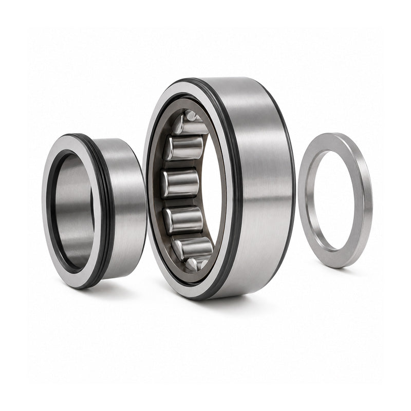 SKF NUP2222ECPC3 Single Row Cylindrical Roller Bearing with Polyamide Cage 110x200x53mm