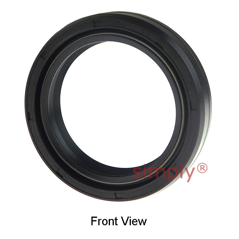 48x58x8.5/10.5DC4 Metric Fork and Damper Nitrile Rubber Oil Seal with 2 Opposite Facing Individually Sprung Sealing Lips and Raised Outer Sealing Band on Outside Diameter