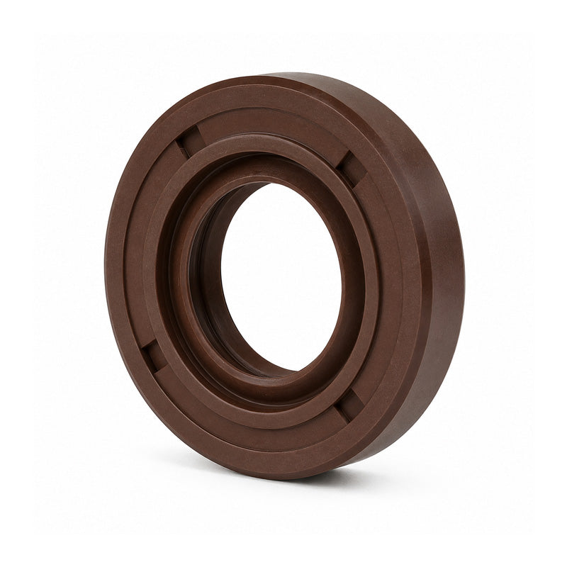 50x120x12mm TCI / R23 Double Lip FKM Rubber Metric Rotary Shaft Oil Seal with Garter Spring