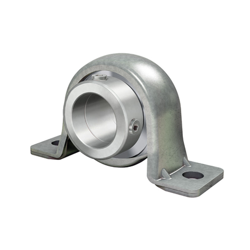 SKF P30WF Pressed Steel Plummer Block with Grub Screw Insert 30mm Bore