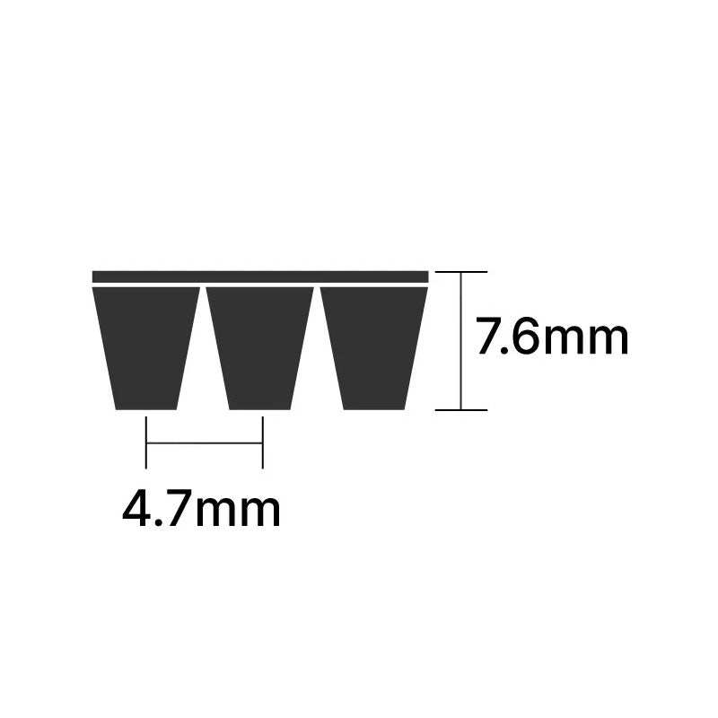 6096PL/2400L Pix Poly V Multiple Ribbed Belt 6096mm/240 inch Length with 26 Ribs Allow 2-3 Days