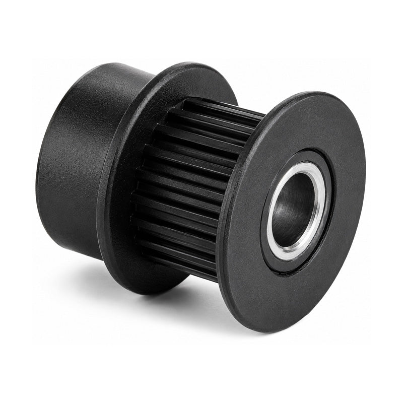 PP60-MXL-025MI - 0.08 inch Pitch 60 Tooth Pilot Bore Polycarbonate (Glass Filled) Timing Pulley with Brass Insert
