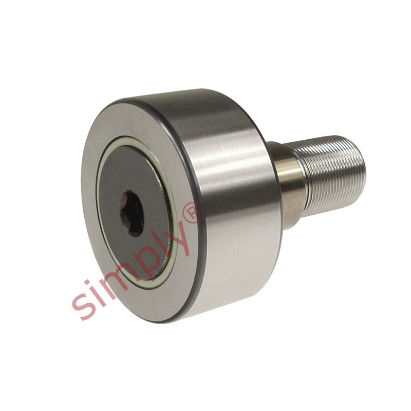 IKO PWKRE722RS Crowned Cam Follower with Eccentric Stud 72x28x28 M24x1.5 Thread