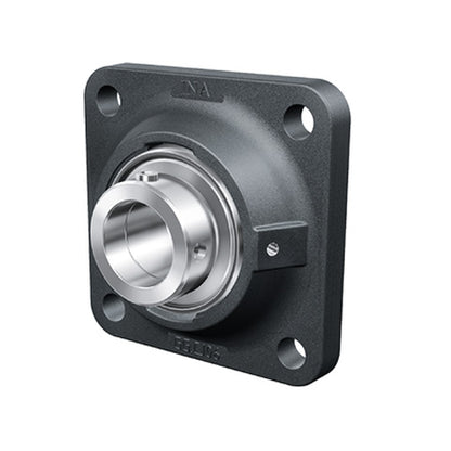 INA RCJO35XL Four Bolt Cast Iron Square Housing with Eccentric Collar Insert 35mm Bore