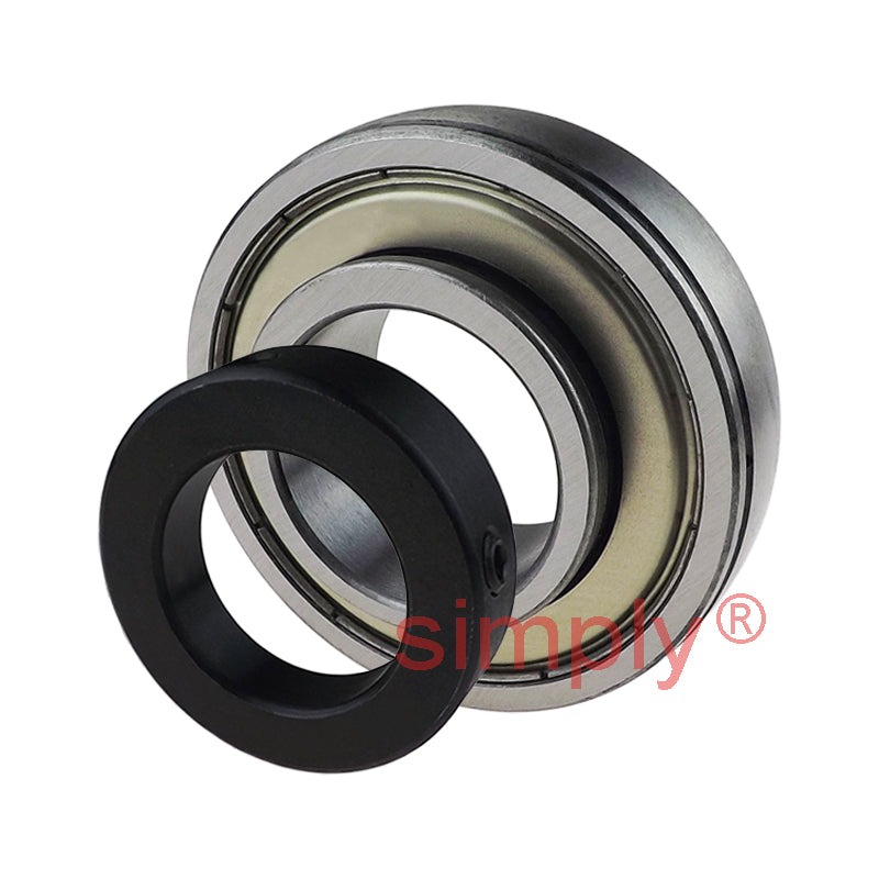 SA211-35G Imperial Bearing Insert with Locking Collar 2-3/16 inch Bore 100mm Outside Dia
