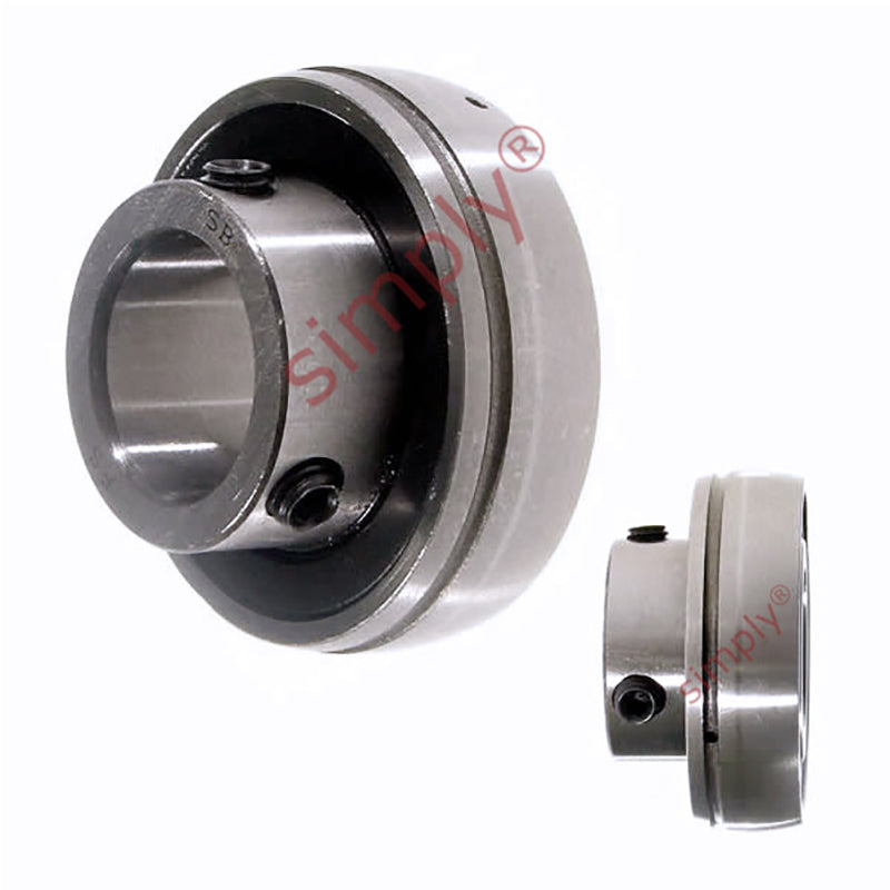 SB211 Metric Bearing Insert with 55mm Bore 100mm Outside Dia